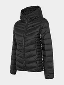 Kurtki damskie - 4F, Kurtka damska zimowa, Czarny, H4Z22-KUDP003, rozmiar M - miniaturka - grafika 1