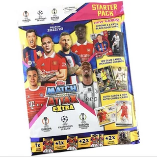 Topps Champions League Match Attax EXTRA 2022/23 - zestaw startowy - Czasopisma - miniaturka - grafika 1