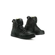 Buty motocyklowe - SHIMA Rebel WP, wodoszczelne buty motocyklowe Urban męskie buty do jazdy na motocyklu, sneakersy czarne (41-46, czarne), rozmiar 44 - miniaturka - grafika 1