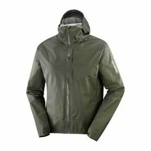 Kurtka Salomon Bonatti Waterproof Forest Night - Kurtki i kamizelki sportowe damskie - miniaturka - grafika 1