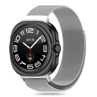 Akcesoria do smartwatchy - opaska pasek bransoleta MILANESEBAND Samsung Galaxy Watch Ultra 47mm srebrna - miniaturka - grafika 1