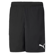 Spodnie sportowe męskie - Spodenki męskie Puma teamRISE Training Shorts czarne - miniaturka - grafika 1