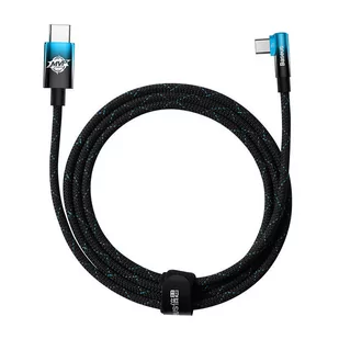 Kabel USB-C do USB-C Baseus MVP2, 100W, 2m (czarno-niebieski) - Kable USB - miniaturka - grafika 1