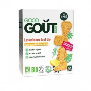 Good Gout Bio Cytrynowe Zwierzątka, 80 G - Zdrowa żywność - miniaturka - grafika 1