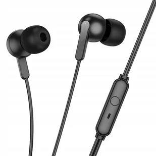 HOCO M124 białe słuchawki przewodowe Jack 3,5 mm z mikrofonem - Słuchawki - miniaturka - grafika 1