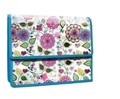 Artykuły biurowe - Panta Plast  Teczka z klapką na rzepy A4 Flowers - miniaturka - grafika 1