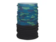 Pozostała odzież narciarska - CRIVIT Chusta wielofunkcyjna damska z polarem (Petrol/zielony/czarny) - miniaturka - grafika 1