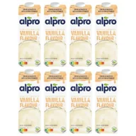 Napoje roślinne - Alpro Napój Sojowy o smaku waniliowym z wapniem i witaminami zestaw 8 x 1000 ml - miniaturka - grafika 1