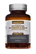 Włosy, skóra, paznokcie - SINGULARIS Singularis Naturalna Witamina E Tokoferole Kompleks 400 IU x 120 kaps - miniaturka - grafika 1