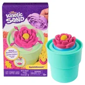 Masy plastyczne - Kinetic Sand Piasek Kinetyczny Zestaw Kreatywny Squish Blossom 5+ - miniaturka - grafika 1