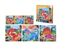 Zabawki interaktywne dla dzieci - Magnetyczne Klocki , Puzzle Montessori - Dinozaury poz.5 - miniaturka - grafika 1