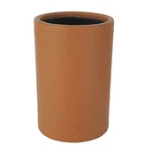 Pojemniki biurowe - Läufer 39078 Scala futerał, skóra bydlęca, koniak, ręcznie wykonany z prawdziwej skóry w Niemczech, pojemnik na długopisy ze skóry - miniaturka - grafika 1