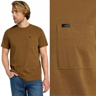 Koszulki męskie - Lee RELAXED POCKET TEE T-SHIRT luźna koszulka bawełniana męska kieszonka XL - miniaturka - grafika 1