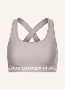 Under Armour Biustonosz Sportowy Armour® Mid Crossback grau - Biustonosze - miniaturka - grafika 1