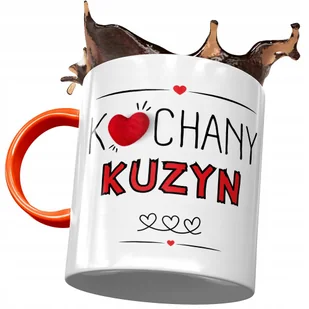 Kubek Pomarańczowy Dla Kuzyna na Urodziny Prezent z Nadrukiem ze Zdjęciem+ Opakowanie na prezent (wzór 01) - Kubki Kubek Pomarańczowy Dla Kuzyna na Urodziny Prezent z Nadrukiem ze Zdjęciem+ Opakowanie na prezent (wzór 01) - Kubki - miniaturka - grafika 1