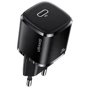 Ładowarki do telefonów - Usams Ładowarka sieciowa 20W 1xUSB-C t36 PD3.0 Fast Charging Only Head Usa000813 - miniaturka - grafika 1