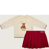 Dresy i komplety dla dziewczynek - Guess Komplet | Regular Fit - miniaturka - grafika 1