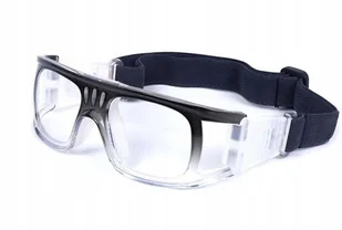 Okulary sportowe korekcyjne czarne gradient minusy -1.75 - Okulary korekcyjne, oprawki, szkła - miniaturka - grafika 1