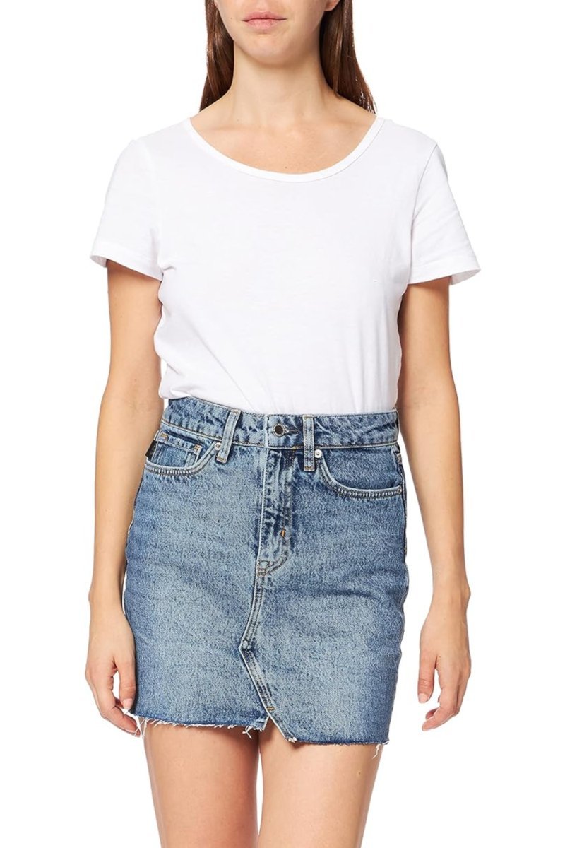 Spódnica damska Superdry Denim Mini jeansowa-W27