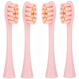 4x końcówki RÓŻOWE do szczoteczki sonicznej Oclean SE / X / X PRO / X PRO Elite / X PRO Digital / X10 / One / Air / Z / F1 / FLOW / Endurance - Rept.. - Końcówki do szczoteczek elektrycznych - miniaturka - grafika 1