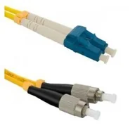 Patchcordy - Qoltec Optic Patchcord LC/UPC FC/UPC SM 9/125 G652D 3m 54053 - miniaturka - grafika 1
