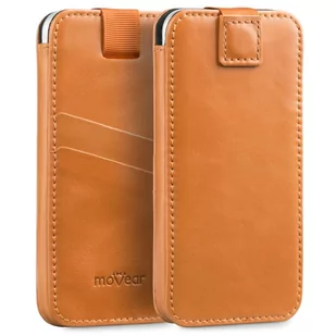 movear MOVEAR PocketCase C+ wsuwane etui - portfel 2w1 na iPhone 7 4.7 WSUWANE SKÓRA NATURALNA BRĄZOWY JASNY AIP67PCPPBKVLB - Etui i futerały do telefonów - miniaturka - grafika 1