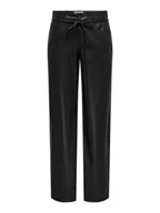 Spodnie sportowe damskie - ONLY Spodnie w kolorze czarnym - miniaturka - grafika 1