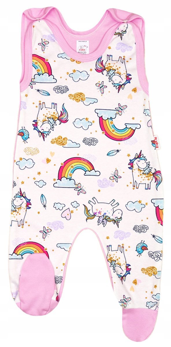 ŚPIOCHY Śpioszki bawełniane JEDNOROŻCE 62 KLEKLE