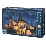 Puzzle - Puzzle 1000 Rumunia Zamek Corvin nocą Nowa - miniaturka - grafika 1