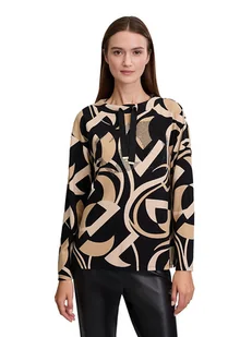 Betty Barclay Bluza w kolorze czarno-beżowym - Bluzy damskie - miniaturka - grafika 1