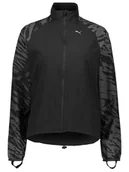 Kurtki i kamizelki sportowe damskie - Puma Kurtka funkcyjna "Run Ultraweave" w kolorze czarnym - miniaturka - grafika 1