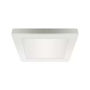 Kwadratowa lampa sufitowa Olga LED 12W do salonu biała - Lampy sufitowe - miniaturka - grafika 1