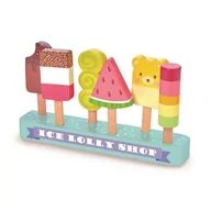 Zabawy w naśladowanie dorosłych - TENDER LEAF TOYS Mini Sklepik z Lodami Na Patyku - Tender Leaf Toys - miniaturka - grafika 1