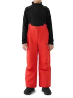 Spodnie narciarskie - Chłopięce spodnie narciarskie 4F M0949 62S czerwony 164 cm - miniaturka - grafika 1