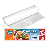 Folia, papier śniadaniowy, serwetki - Woreczek śniadaniowy 17 x 27 cm - 80 sztuk Ravi - miniaturka - grafika 1