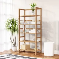 Regały - Regał stojący Öland Naturalne Drewno Woskowane - miniaturka - grafika 1