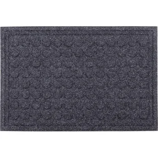 Wycieraczka MULTI-DECOR Easy Rounds Antracytowy 40 x 60 cm - Wycieraczki - miniaturka - grafika 1