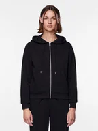 Bluzy damskie - Pieces Bluza 17140741 Czarny Regular Fit - miniaturka - grafika 1