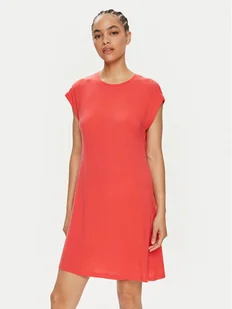 Vero Moda Sukienka codzienna Ava 10304703 Czerwony Loose Fit - Sukienki - miniaturka - grafika 1