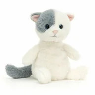 Maskotki i pluszaki - Jellycat MASKOTKA Kotek Munchkin - biało-szary 19 cm M3CAT - miniaturka - grafika 1
