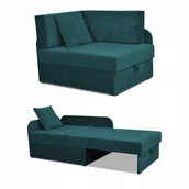 Łóżka dla dzieci i młodzieży - Narożnik dziecięcy Denis rozkładany pojemnik łóżko dla dzieci materac kubuś - miniaturka - grafika 1