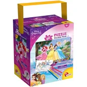 Puzzle - Lisciani Giochi 86191 Disney a Tub Mini 60-Princess Puzzle dla dzieci, wielokolorowe 86191 - miniaturka - grafika 1