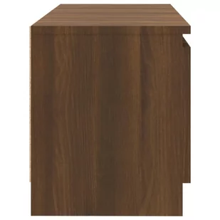 Lumarko Szafka pod TV z LED, brązowy dąb, 120x30x35,5 cm - Szafki RTV - miniaturka - grafika 12