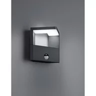 Lampy ogrodowe - Trio Leuchten Nowoczesny kinkiet kwadrat antracyt zawiera LED - Ganges - miniaturka - grafika 1