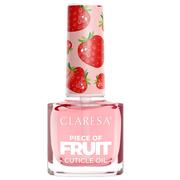 Olejki i oliwki do paznokci - CLARESA Piece Of Fruit Cuticle Oil Oliwka Do Skórek Strawberry 5g - miniaturka - grafika 1