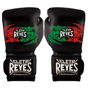 Cleto Reyes Rękawice Bokserskie Velcro Sparring Gloves Black Mexican - Rękawice bokserskie - miniaturka - grafika 1