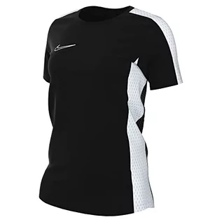 Koszulki i topy damskie - Nike Krótki rękaw Soccer Top W Nk Df Acd23 Top Ss, czarny/biały/biały, DR1338-010, L - grafika 1