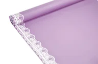 Folia, papier śniadaniowy, serwetki - Folio-papier celofanowa florystyczna rolka 9y 50 cm wzór SATYNA KOR. WRZOS - miniaturka - grafika 1