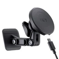 Uchwyty samochodowe do telefonów - Samoprzylepny uchwyt na smartfon z ładowarką Pro SP Connect SPC+ - miniaturka - grafika 1