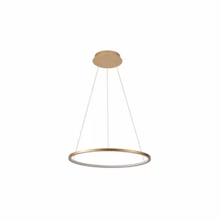 Stylowy żyrandol okrąg ⌀40 PND-56135B-040RPC-GD-3KS4K z serii VINOLA - Lampy sufitowe - miniaturka - grafika 1